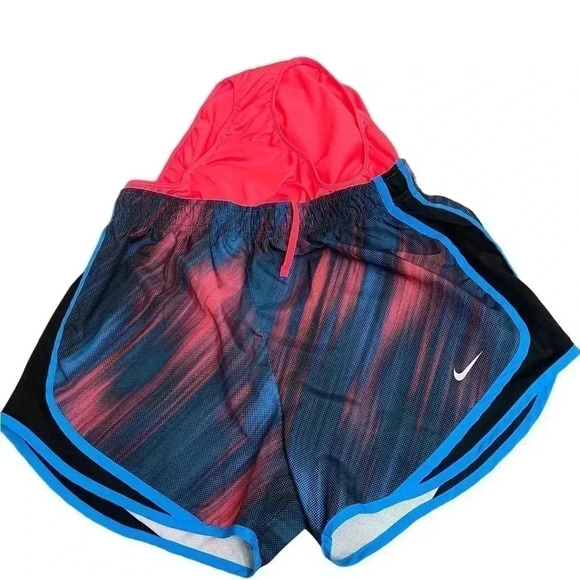 Nike Dri Fit Tempo Athletic Running Shorts Blue Trim Women’s Size Medium - Picture 4 of 10